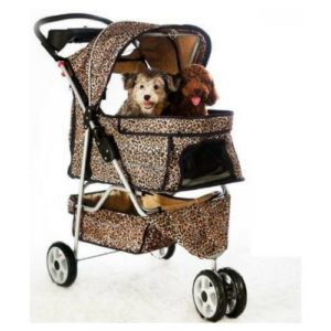 Extra Leopard Wheels Stroller