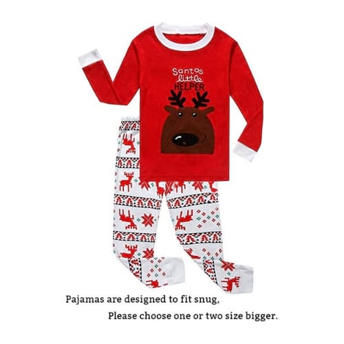 little boys girls christmas pajamas