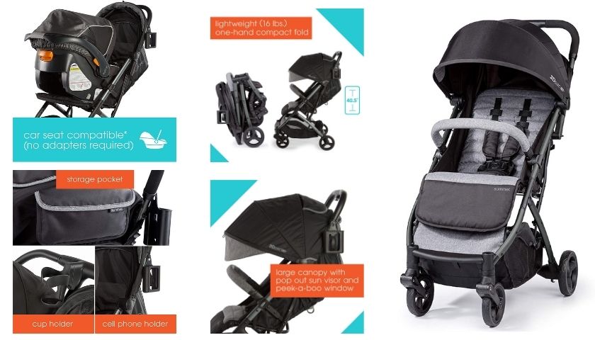 You are currently viewing Summer 3Dpac CS+ Compact Fold Stroller Review | Light & Sturdy