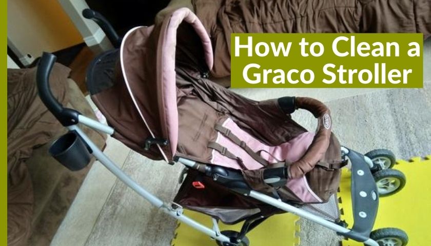 how to clean a graco stroller