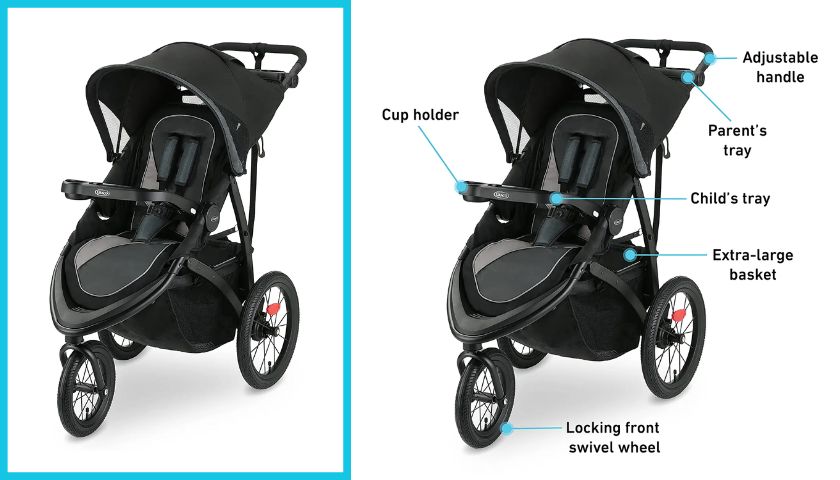 Read more about the article Graco FastAction Jogger LX Stroller | Best For Active Parents